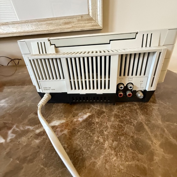 Bose Wave AM FM Radio CD Player Alarm Clock Model AWRC-1P Tested Works No Remote - Picture 7 of 10